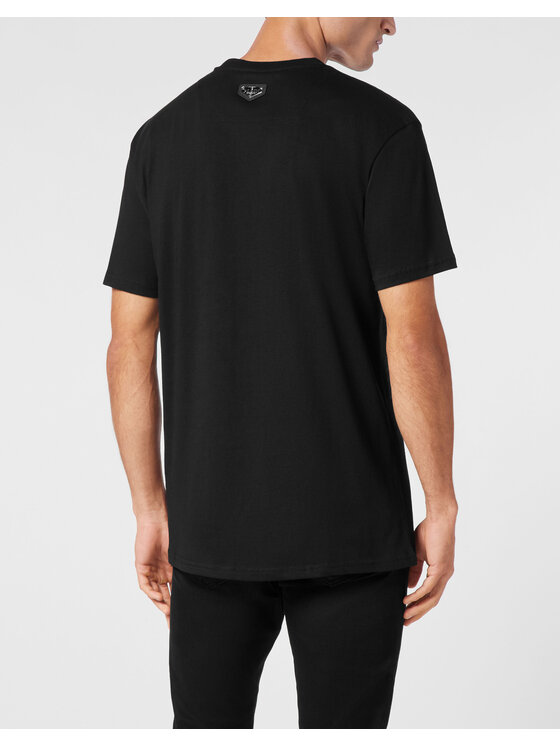 PHILIPP PLEIN PHILIPP PLEIN T-Shirt 9417 Czarny Regular Fit