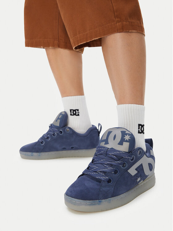 DC Shoes DC Shoes Сникърси EO-COURT GRAFFIK PUFF DC04304410 Син