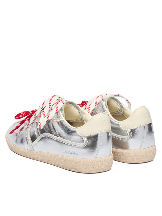 Nokwol Nokwol Sneakersy August Srebrny