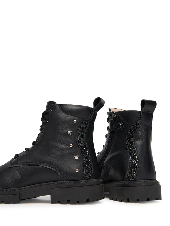 Primigi Primigi Schnürstiefeletten 8909633 S Schwarz