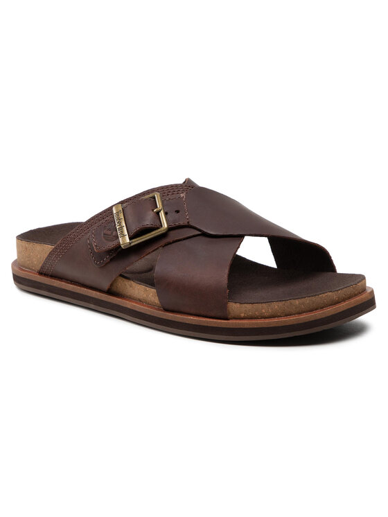 Timberland Timberland Nazouváky Amalfi Vibes Slide TB0A41A1V131 Hnědá
