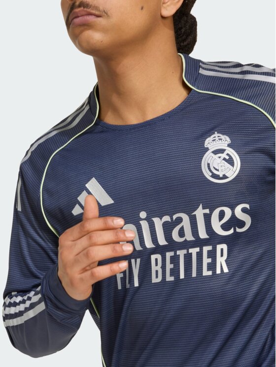 adidas adidas Koszulka techniczna Real Madrid Błękitny Slim Fit