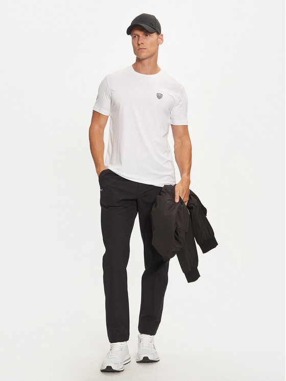 EA7 Emporio Armani EA7 Emporio Armani Marškinėliai 8NPT16 PJRGZ 1100 Balta Regular Fit