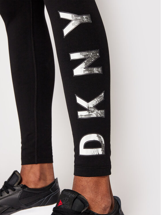 Leggings DP7P1223 Nero Slim Fit