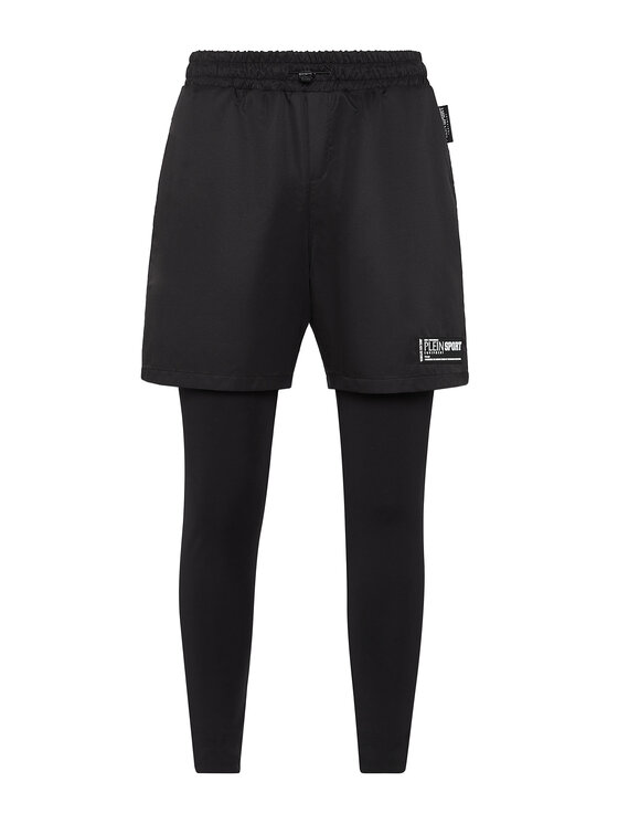 Plein Sport Plein Sport Legginsy 3483 Czarny Active Fit