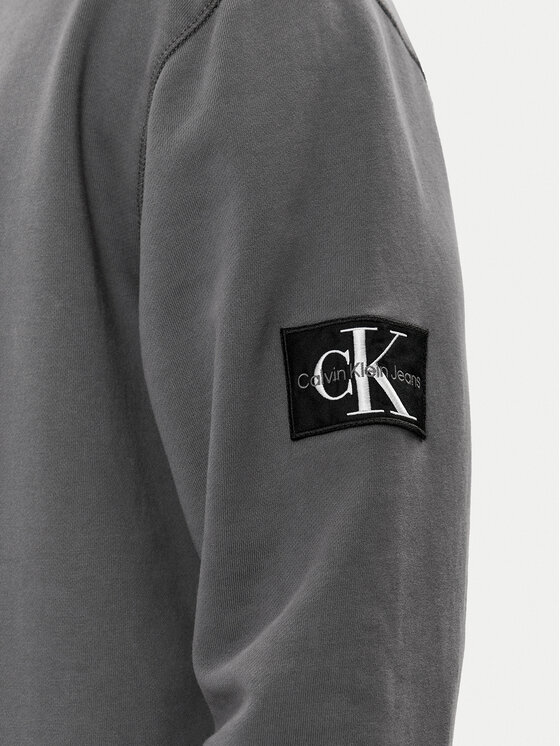 Calvin Klein Jeans Calvin Klein Jeans Bluza J30J325145 Szary Regular Fit