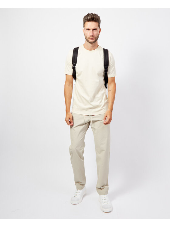 BOSS Boss T-shirt 50468347 Beige Regular Fit