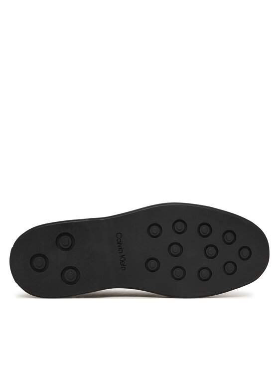 Calvin Klein Calvin Klein Auliniai batai Text Rubber Desert Boot Lth HM0HM02255 Juoda