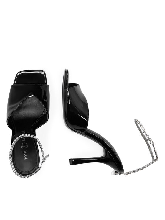Eva Minge Eva Minge Sandalen STEPHANIE-V1051L-01 Schwarz