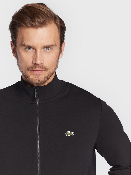 Lacoste Lacoste Majica dugih rukava SH9622 Crna Regular Fit