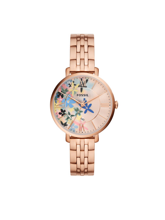 Fossil Fossil Laikrodis Jacqueline ES5185 Auksinė