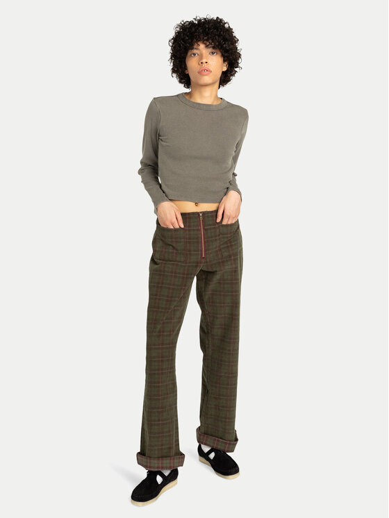 Element Element Hlače iz tkanine Westward Corduroy W ELJNP00129 Pisana Bootcut Fit