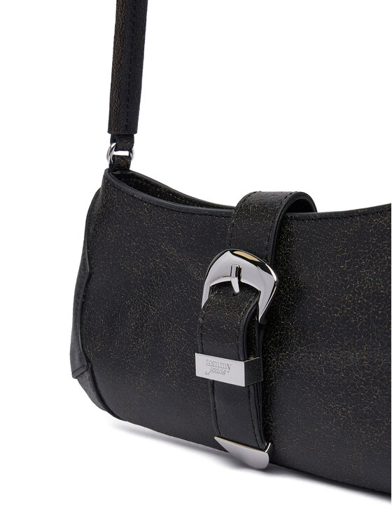 Tommy Jeans Tommy Jeans Borsetta Tjw Cool Leather Shoulder Bag AW0AW18788 Nero