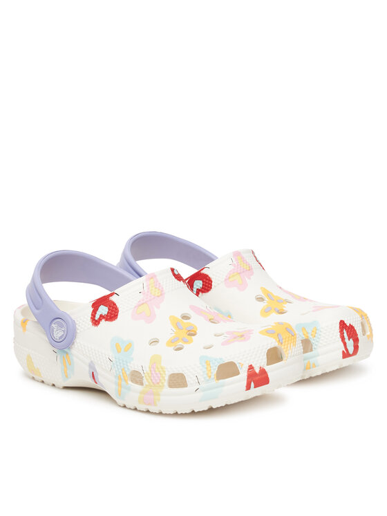 Crocs Crocs Şlapi Classic Butterfly Graphic Clog 211255 Colorat
