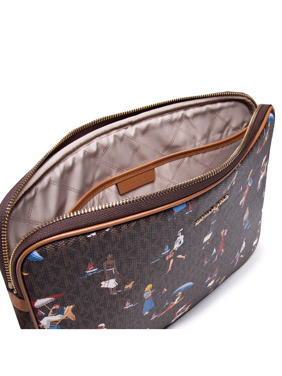 MICHAEL Michael Kors Housse pour ordinateur portable Jet Set 32S1GJ6T9Y Marron