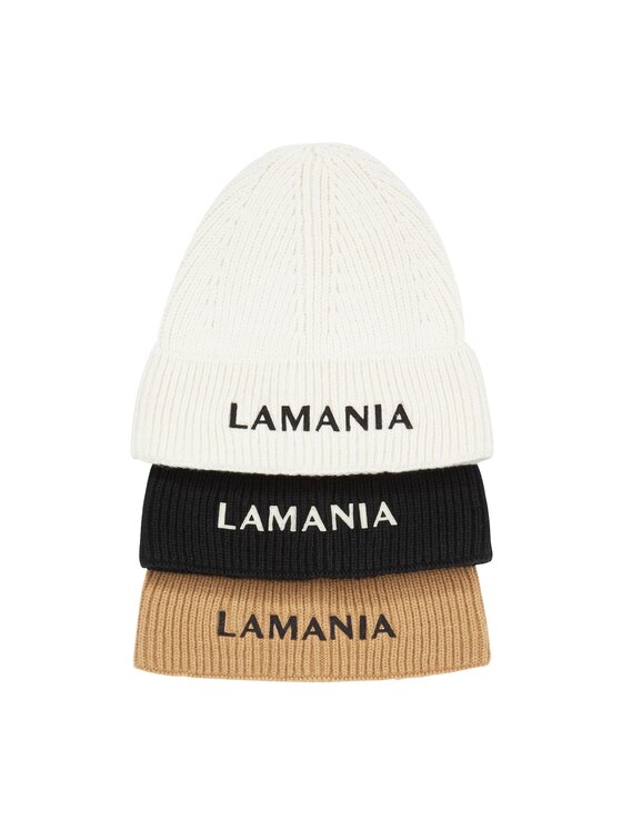 La Mania La Mania Čiapka BEANIE 2 Biela