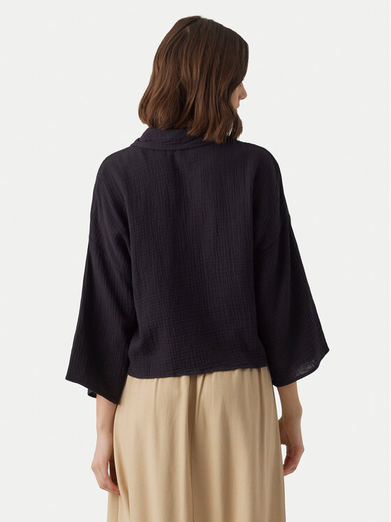 Vero Moda Vero Moda Marškiniai Natali 10279685 Juoda Standard Fit