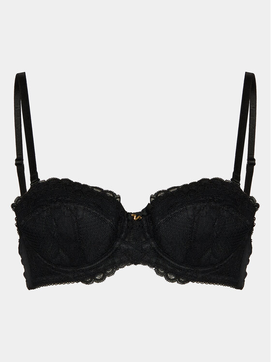 Gossard Gossard Pusiau dengta (balcony bra) liemenėlė Superboost 7707 Juoda