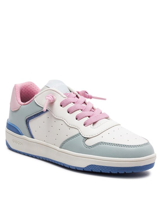 Geox Geox Sneakersy J Washiba Girl J36HXD 054FU C0130 D Bílá