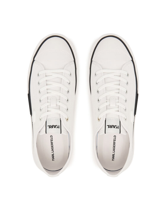 KARL LAGERFELD KARL LAGERFELD Trampki Kampus Max III KL50470N Biały