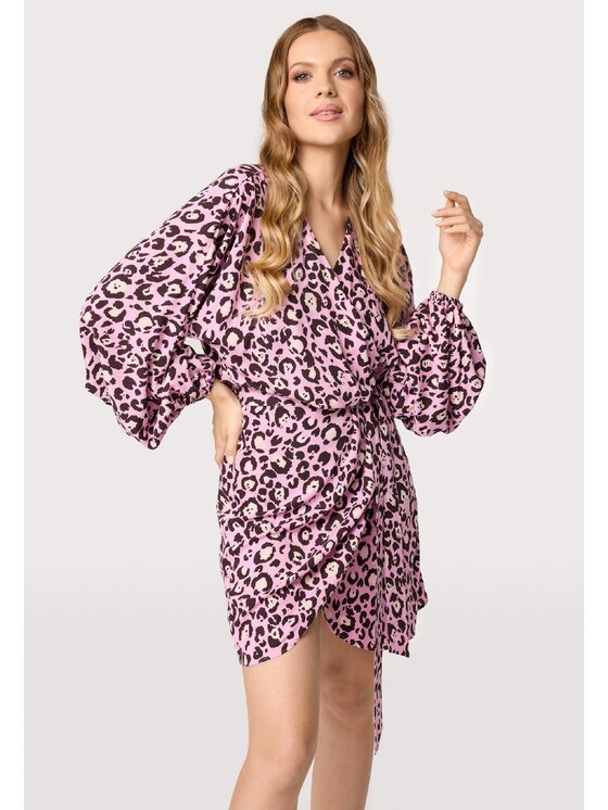 LAURELLA LAURELLA Každodenné šaty LAURELLA 4UL136750 Fialová Regular Fit