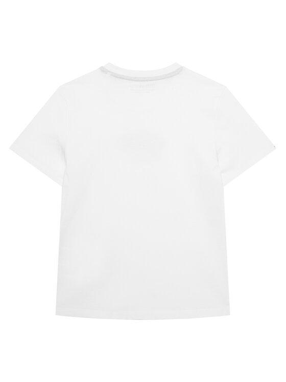 Guess Guess T-Shirt L6RI02 K8HM4 Bílá Regular Fit