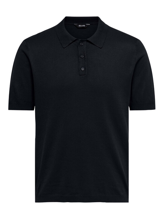 Only & Sons Only & Sons Polo Wyler 22022219 Granatowy Regular Fit