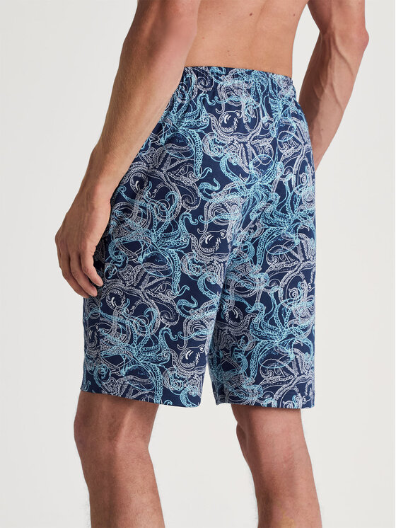 Calida Calida Šortky z materiálu 27188 Tmavomodrá Regular Fit