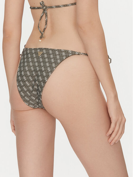 Guess Guess Dół od bikini E5GO27 KCRL2 Zielony