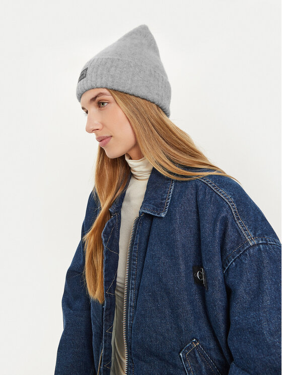 Calvin Klein Calvin Klein Шапка K60K612594 Сив