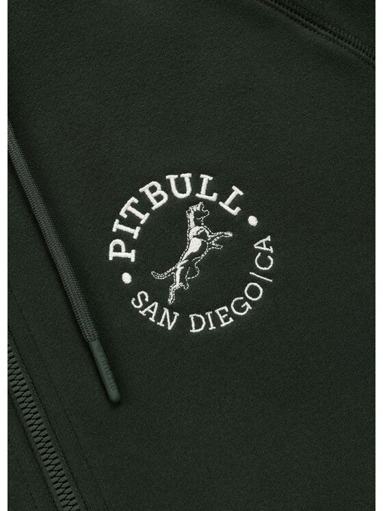 PITBULL PITBULL Bluza SAN DIEGO CA Zielony Regular Fit