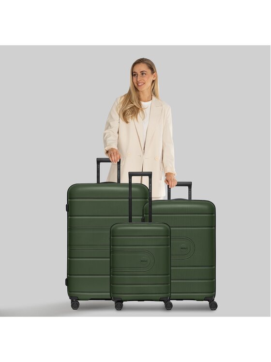 Redolz Redolz Komplet walizek 320908 Zielony