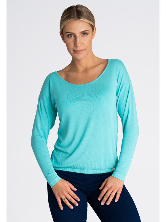 FIGL FIGL Blúzka M981 Zelená Regular Fit
