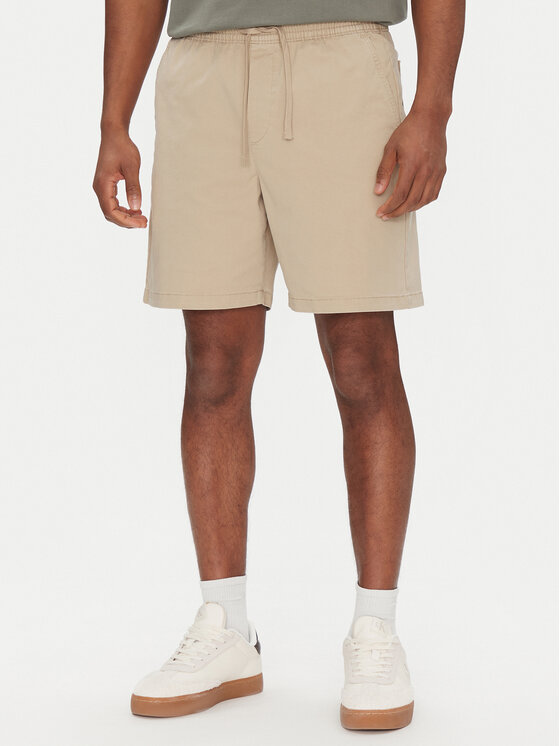 Gap Gap Medžiaginiai šortai 723683-06 Smėlio Regular Fit