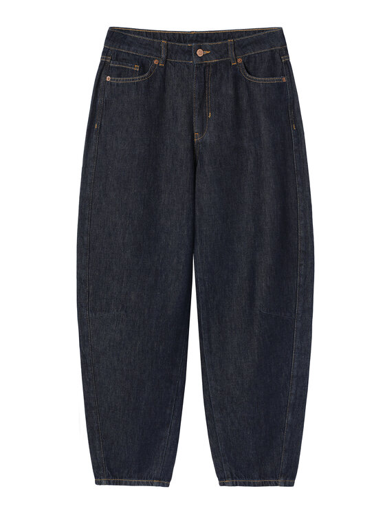 TATUUM TATUUM Jeansy LETI Granatowy Loose Fit