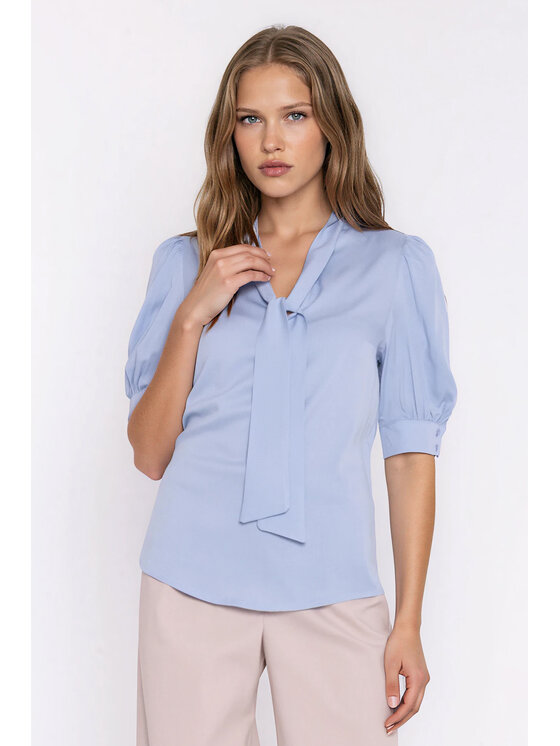 NIFE NIFE Halenka B233 Modrá Regular Fit