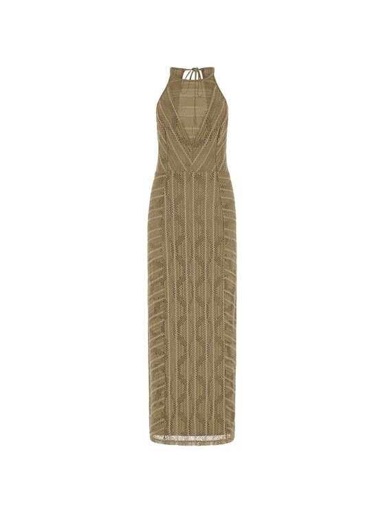 Guess Guess Šaty 175313 Béžová Classic Fit