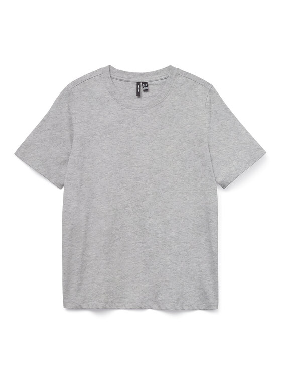 Vero Moda Vero Moda T-Shirt Paulina 10316991 Šedá Regular Fit