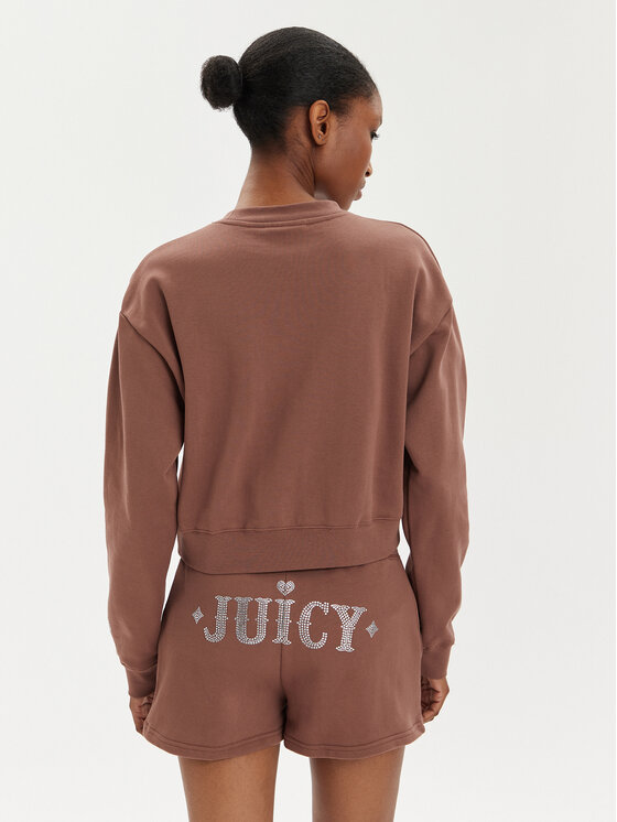 Juicy Couture Juicy Couture Pluus Cristabelle Rodeo JCBAS223824 Pruun Regular Fit