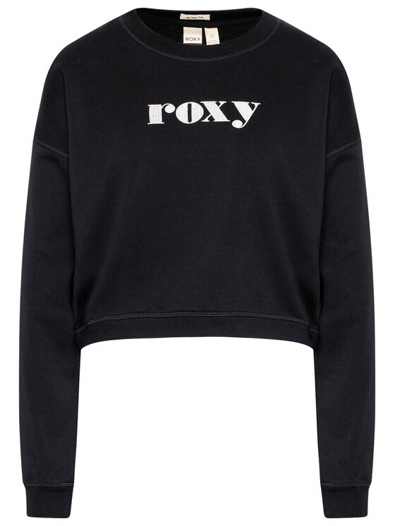 Roxy Roxy Bluza Break Away ERJFT04394 Czarny Regular Fit