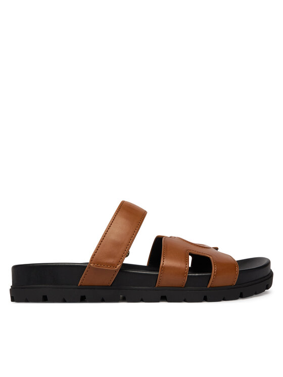 Guess Guess Šľapky FLJFAS ELE03 Svetlo hnedá