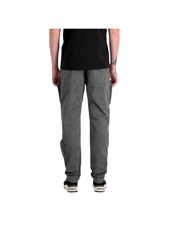 Alpha Industries Alpha Industries Bavlnené nohavice AI.148207-684-34 Sivá Straight Leg