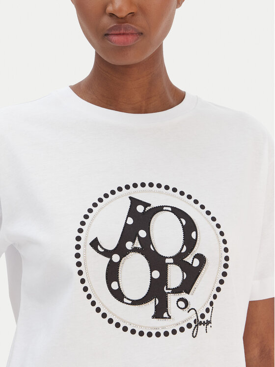JOOP! JOOP! T-Shirt Tammi 30100822 Bílá Regular Fit