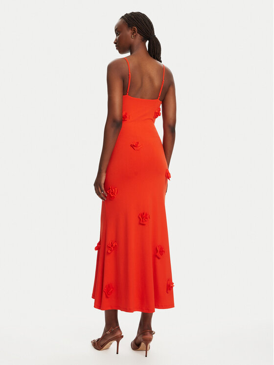 Bardot Bardot Sukienka wieczorowa Lanae 59301DB Koralowy Regular Fit