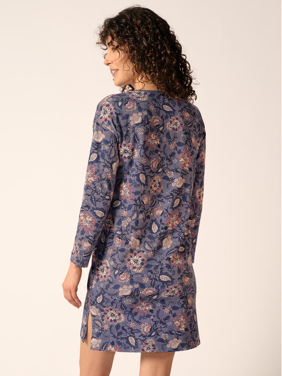 Huber Huber Noční košile 19018 Fialová Regular Fit