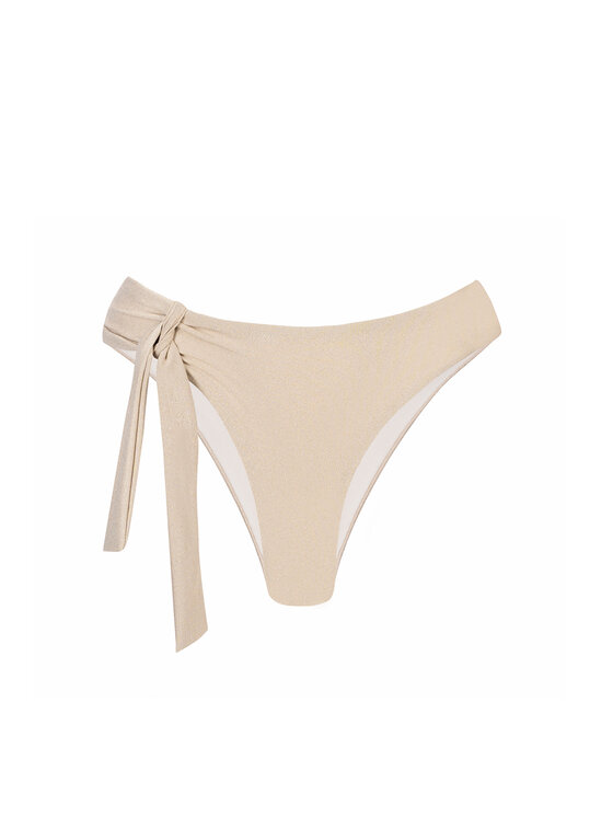 Miss Lou Miss Lou Bikini pezzo sotto D-LG3-E Écru