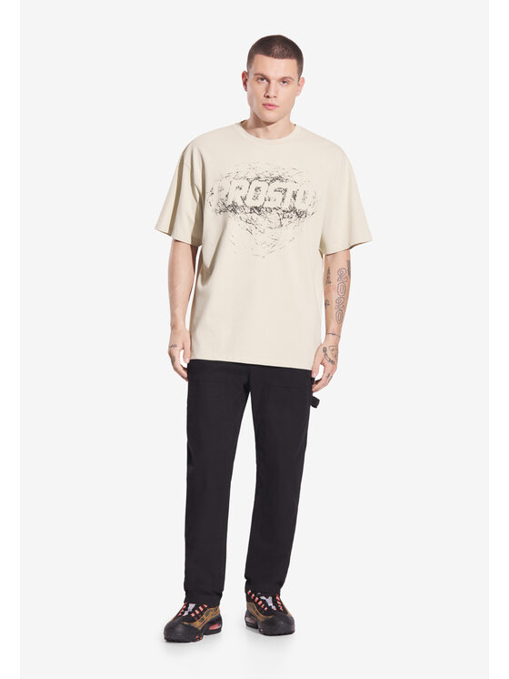 PROSTO. PROSTO. T-Shirt Spirilev Beżowy Regular Fit