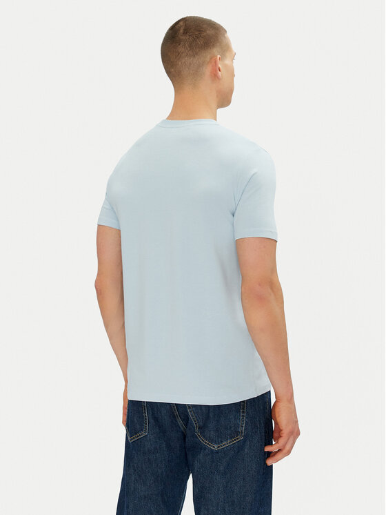KARL LAGERFELD KARL LAGERFELD Tricou 755087 552235 Albastru celest Regular Fit