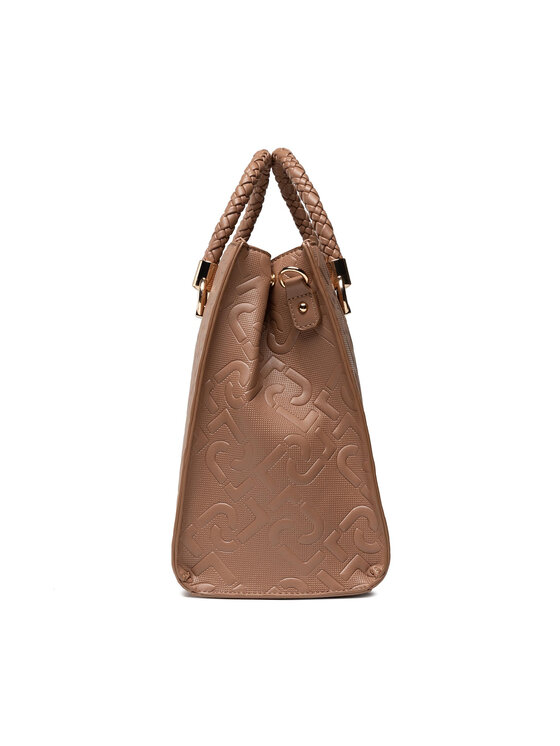 Liu Jo Liu Jo Τσάντα M Satchel Double AA2075 E0040 Καφέ