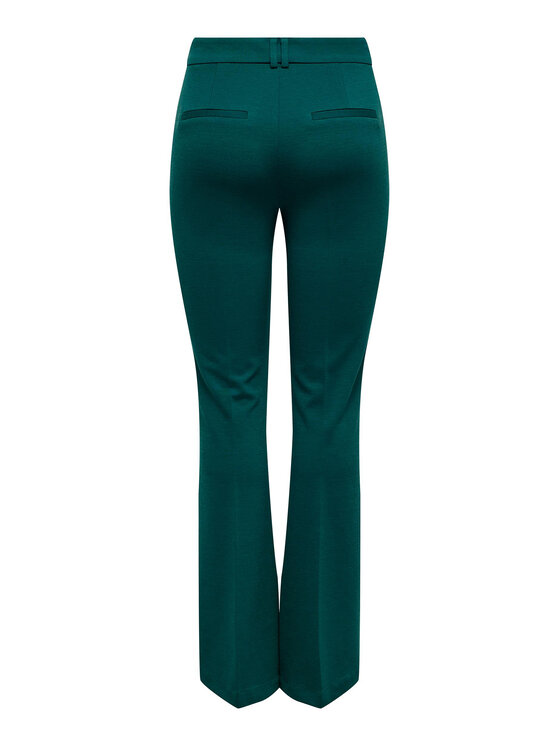 ONLY ONLY Παντελόνι υφασμάτινο Peach 15298660 Πράσινο Flared Fit